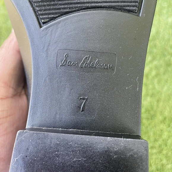 Sam Edelman Tinsley Rain Boots Womens Size 7 Black - Picture 12 of 16